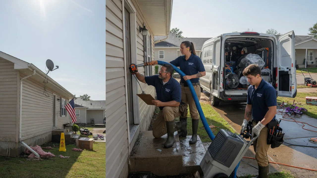 Ceiling Water Damage Restoration in Canistota, SD near me
